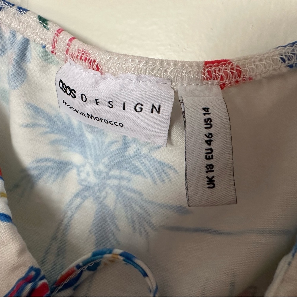 ASOS Postcard Print Dress - Picture 12 of 13